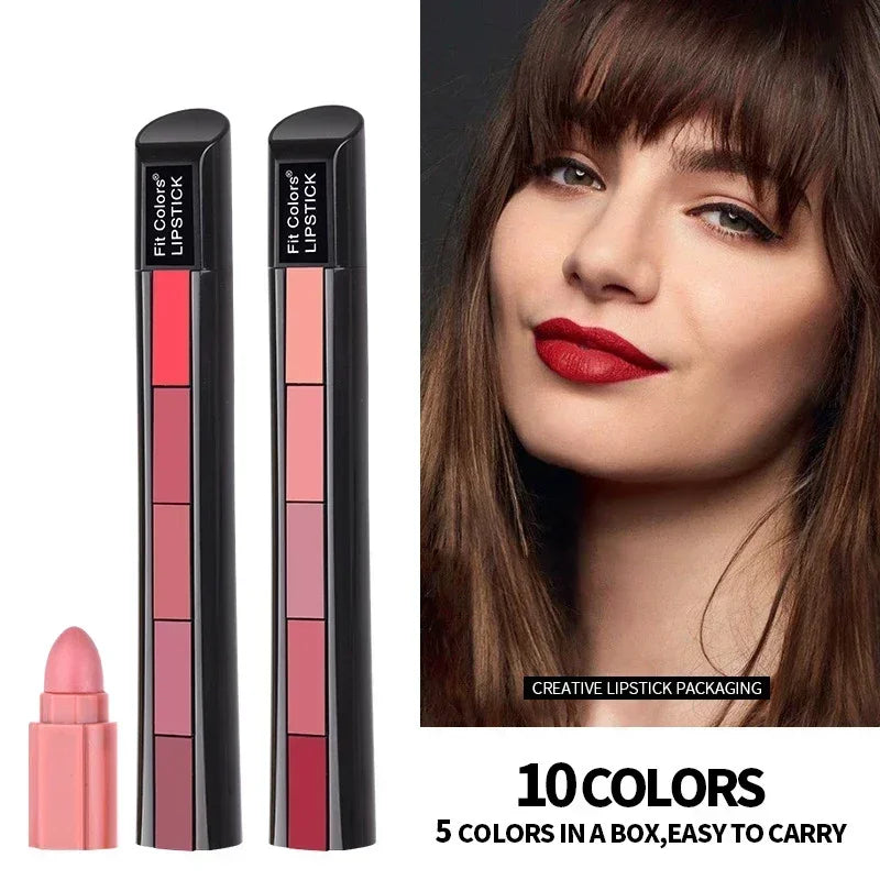 5 in 1 Velvet Matte Lipstick